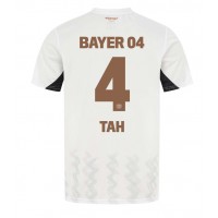 Fotbalové Dres Bayer Leverkusen Jonathan Tah #4 Venkovní 2024-25 Krátký Rukáv